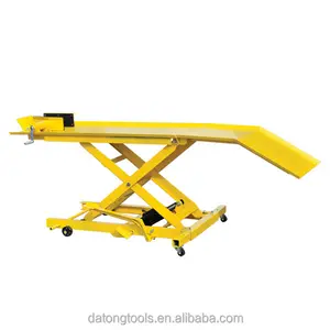 800LBS Hydraulic Scissor Lift Table For Motorcycle Repair With Foot Pedal For Motorcyclebike