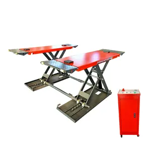 3.5 Cheap Portable Mobile Mid-rise Scissor Car Lift Max. Lifting Height 1.2m