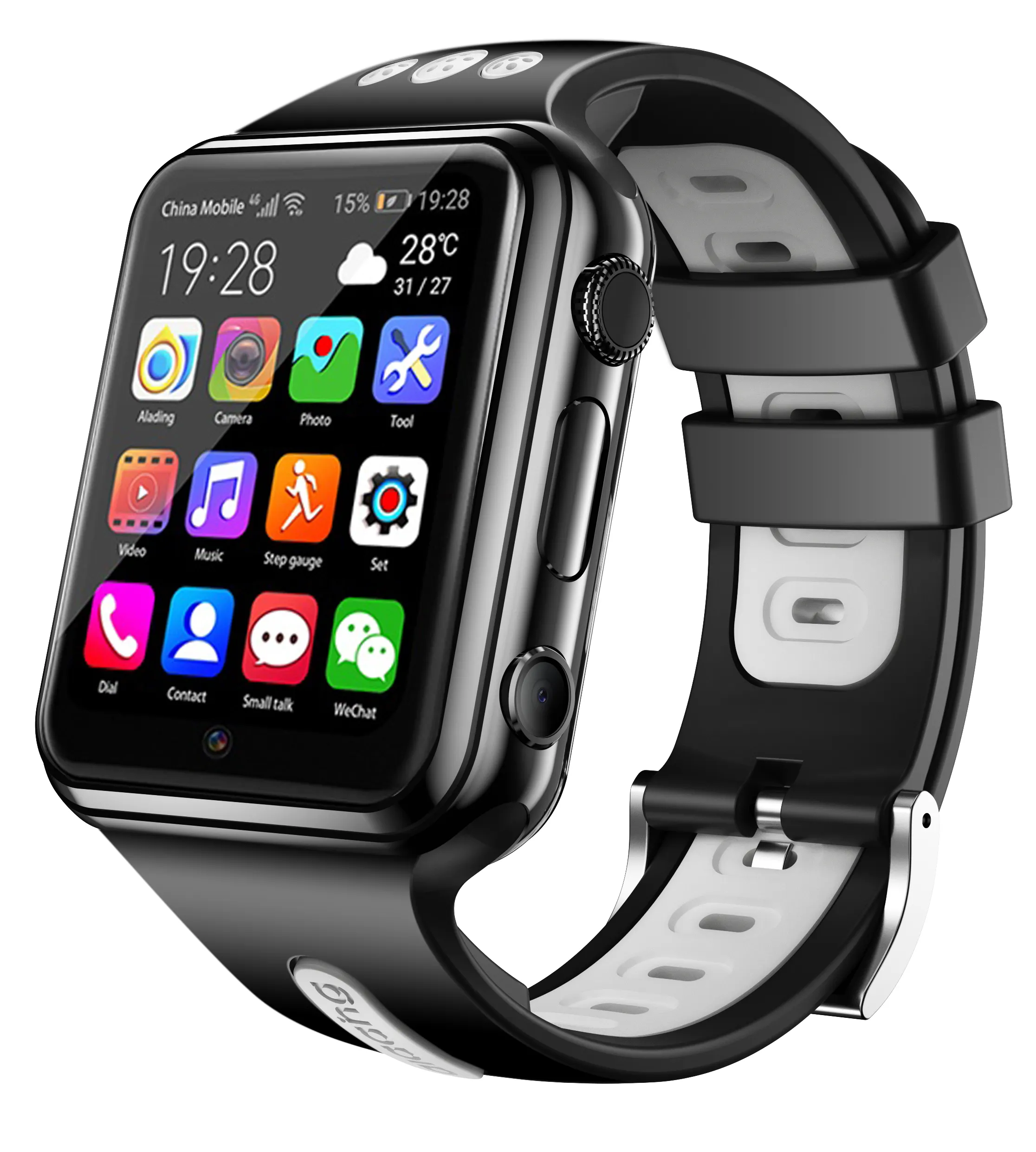 Fashion Full Touch Dial Call Camera Video Chat SIM Card GPS 4G WIFI Androidt Kids Smart Watch