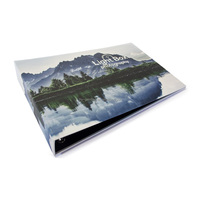 Carpeta de Anillas Personalizada con Logotipo Impreso en PVC, Tamaño A4, Anillas 3D, Diseño Horizontal