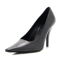 Chaussures de travail formelles imprimées à talons compensés hauts, bout pointu, talon fin, collection Printemps 2026 pour femmes