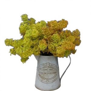 Rustic Nostalgic Chic Eco-Friendly Handmade Art Deco <b>Small</b> Metal Tabletop <b>Vase</b> Vintage Milk Jar Mini Kettle Decorative <b>Vase</b> - Product Image 2
