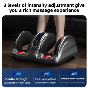 Masseur de pieds à basse fréquence, stimulateur de circulation sanguine, appareil de massage électrique Shiatsu avec fonction de chaleur - Product Image 4