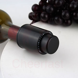 Scellant de bouteille réutilisable <span class=keywords><strong>le</strong></span> plus populaire avec échelle de date et d'heure Bouchons de <span class=keywords><strong>vin</strong></span> en plastique noir pour garder <span class=keywords><strong>le</strong></span> <span class=keywords><strong>bouchon</strong></span> de <span class=keywords><strong>bouchon</strong></span> de <span class=keywords><strong>vin</strong></span> frais - Product Image 4