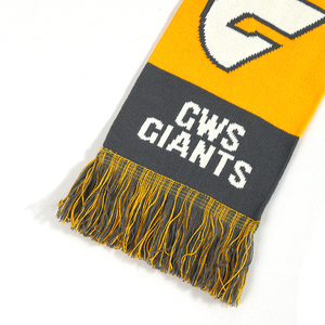 Tùy Chỉnh Slogan Thiết Kế Jacquard Dệt Kim Đôi Bên Đội Câu Lạc Bộ Chiếc Khăn Mùa Đông Ủng Hộ Thể Thao Tổ Chức Sự Kiện Người Hâm Mộ Bóng Đá Khăn - Product Image 3