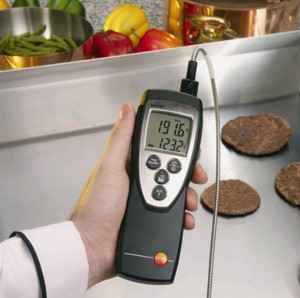 เทอร์โมมิเตอร์แบบช่องเดียว <span class=keywords><strong>Testo</strong></span> <span class=keywords><strong>925</strong></span> เทอร์โมคัปเปิลชนิด K เทอร์โมมิเตอร์แบบพกพาความแม่นยำสูง -50~1000 ℃ - Product Image 5