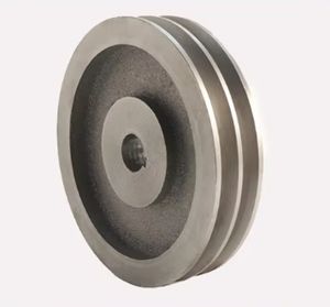 ล้อมอเตอร์แบบกลวงสองร่องชนิด B เส้นผ่านศูนย์กลางภายนอก150มม. เหล็กหล่อ - Product Image 3