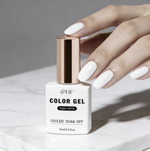 Haute Pigment Super Noir et Blanc UV Gel <span class=keywords><strong>Vernis</strong></span> <span class=keywords><strong>Semi</strong></span>-<span class=keywords><strong>Permanent</strong></span> À Base D'eau Gel <span class=keywords><strong>Vernis</strong></span> À Ongles pour Manucure Française Ongles Peinture - Product Image 2