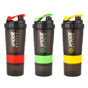 Gobelet <span class=keywords><strong>shaker</strong></span> de sport personnalisé en plastique de 500 ml/600 ml pour protéines, vente en gros - Product Image 6