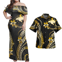Png Design Vêtements 50e Indépendance Robes Grande Taille Chemise Png Ensembles de Tenues pour Couple