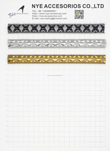 Rhinestone EVA Ống dải cho quần áo phụ kiện Rhinestone dây phụ kiện tinh thể Rhinestone - Product Image 2