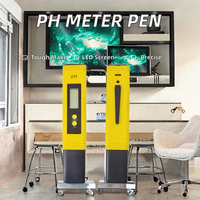 Testeur de pH numérique de haute précision 0,1, stylo testeur personnalisable OEM ODM, excellent pour la qualité de l'eau et les tests transfrontaliers