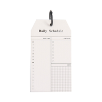 Agenda de Bolsillo para Oficina y Escuela, Hojas Sueltas, Anillas Espirales, Planificador Diario, Bloc de Notas, Personalizable
