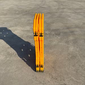 Yüksek Kaliteli Enjeksiyon Kalıplı Katlanabilir Genişletilebilir Güvenlik Bariyeri PE Asansör Bakım Barikatı - Product Image 4