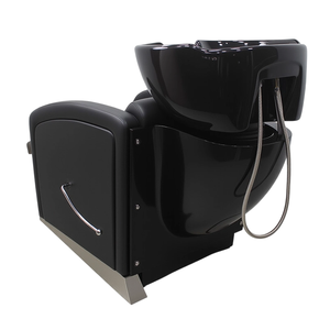 Poltrona Lavatesta da Salone con Lavandino per Lavaggio <span class=keywords><strong>Capelli</strong></span> e Sedia - Product Image 5