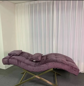 Cama de Extensión de Pestañas Ajustable en Forma de S, Cama de Belleza de Lujo para Uñas, Cama de Spa de Alta Gama para Tratamientos Faciales, Salón Comercial - Product Image 2