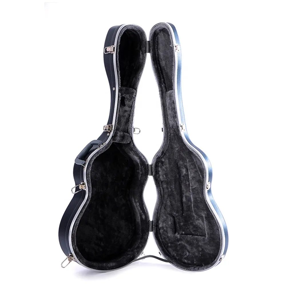 Custom Thickened Shockproof Wooden Guitar eva carry Case Hard Classic ABS Waterproof Guitar Case instrument bags & cases