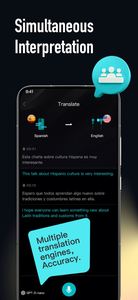 Audífonos YYK-Q17 con Traducción <span class=keywords><strong>de</strong></span> Idiomas en Tiempo Real por IA, V6.1, Auriculares Deportivos con Gancho para la Oreja, Ideales para Negocios y Estudios, Azul Rey - Product Image 3