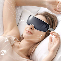 Appareil de massage oculaire intelligent avec compression thermique, masseur oculaire électrique rechargeable pour les yeux fatigués, aide au sommeil