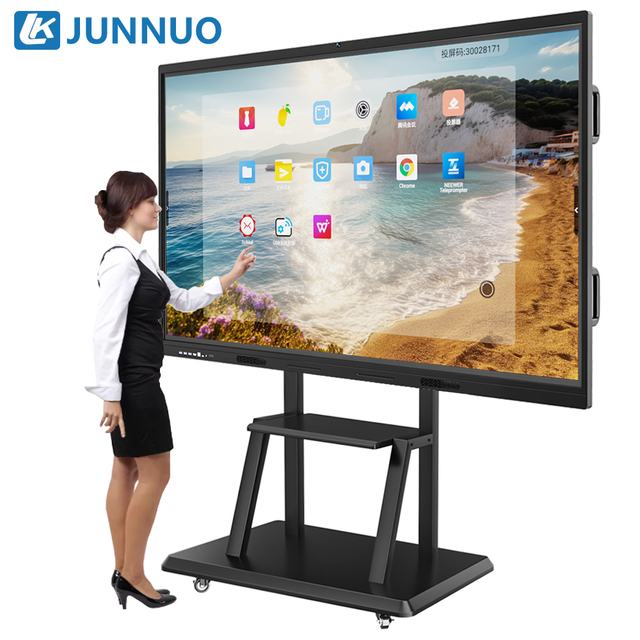 55 65 75 86 100 Inch 4k LCD Display Smart Board Digital Interactive Educational Equipment Interactive White Board