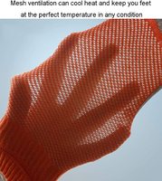 Chaussettes de sport à cinq doigts et à orteils en coton personnalisées, décontractées et à motifs colorés