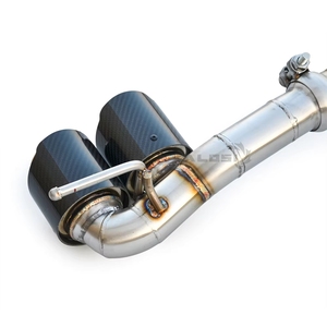 Sistema de Escape Catback SS304 para <span class=keywords><strong>BMW</strong></span> <span class=keywords><strong>135i</strong></span> E82 E87 E88 N54 3.0T 2007-<span class=keywords><strong>2009</strong></span>, Válvula de Escape con Punta de Carbono, Mejora Sonora - Product Image 2