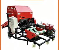 Machine d'emballage et d'enrubannage de silage de maïs à haut rendement