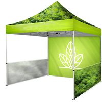 Tente de marché Da Niu entièrement personnalisée en aluminium, double couche, imperméable, en tissu Oxford, pliable, résistante aux UV, toutes saisons