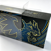 Étui en PET de 0,7 mm pour Pokmon TCG Phantom Charizard X Ex Ultra-Premium Collection Charizard Mega UPC PET CASE
