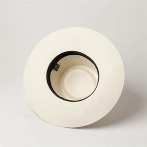 Chapeau Fedora Unisexe en Laine X1260 avec Décoration en Velours et Tissu Laineux Délicat – Chapeau Jazz Décontracté en Feutre Tendance - Product Image 5