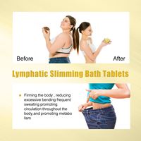 ÉTIQUETTE PRIVÉE Drainage lymphatique rapide Comprimés de bain amincissants pour le corps à base de plantes pour perdre du poids Comprimés de bain amincissants lymphatiques