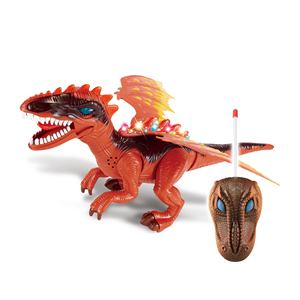 Vente en gros de dinosaures jouets radiocommandés en plastique avec lumière et son - Product Image 1