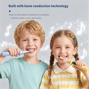 <span class=keywords><strong>Brosse</strong></span> à dents électrique pour enfants OEM ODM, poils doux, batterie rechargeable - Product Image 2