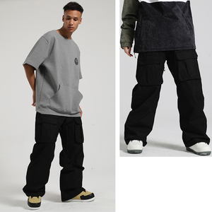 Pantalones <span class=keywords><strong>de</strong></span> Snowboard para Hombre, Impermeables, Cortavientos, Cálidos, Holgados, Pantalones <span class=keywords><strong>de</strong></span> Esquí <span class=keywords><strong>de</strong></span> Pana, Pantalones Deportivos para Exteriores - Product Image 3