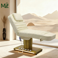 Moderne Schönheitssalon-Möbel: Elektrisch Verstellbare Multifunktionale Massageliege mit Goldbasis und Metallrahmen für Hotel- und Fitnessanwendungen