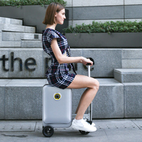 Bagage intelligent Airwheel SE3S, trottinette robotisée, valise de voyage avec chargeur USB, ensemble de bagages à main pour scooter
