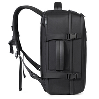 Sac à dos de voyage professionnel multifonctionnel extensible et étanche pour homme, avec compartiment pour ordinateur portable, en tissu Oxford, à compression sous vide, idéal pour les déplacements transfrontaliers