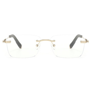 Rimless Progressive Multifocus Reading Glasses Photochromic Transition <strong>Sunglasses</strong> Sun <strong>Readers</strong> Blue Light Blocking Eyewear - Product Image 6