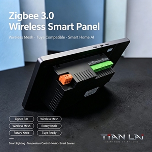 Panel de Control Inteligente para el Hogar Tianlai Q8, Android 11, Zigbee, MQTT, Hub de Pared con Perilla Giratoria para Viviendas, Venta al Por Mayor de Fábrica - Product Image 4