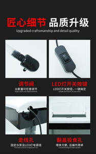 Goudvis Tank Met Filter Stock Tank Glazen Aquarium Aquarium Met Led Licht Vis Aquarium Voor Thuis - Product Image 6