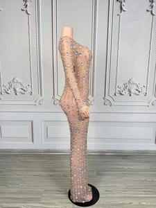 Robes <span class=keywords><strong>de</strong></span> soirée <span class=keywords><strong>de</strong></span> luxe sans bretelles, taille basse, à franges, avec strass et cristaux, pour bal <span class=keywords><strong>de</strong></span> promo, banquet, <span class=keywords><strong>d</strong></span>îner, soirée, femmes, sexy, formelles - Product Image 3