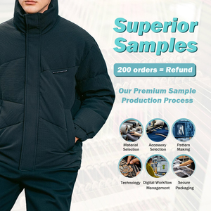 Custom <b>Winter</b> High Quality Jacket With Hood Waterproof Warm Zipper Down Jacket <b>Winter</b> Men's Down Jacket - Product Image 4