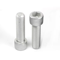 Vis à tête cylindrique à six pans creux métrique en acier allié DIN 912 Grade 10.9, revêtement Dacromet, filetage complet