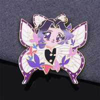 Benutzerdefinierter Emaille-Pin, weicher Emaille-Pin, Cartoon mit Glitzer, Metall-Abzeichen, Logo-Hersteller, UV-Druck, niedlicher Anime-Hartemaille-Revers-Pin, individuell anpassbar