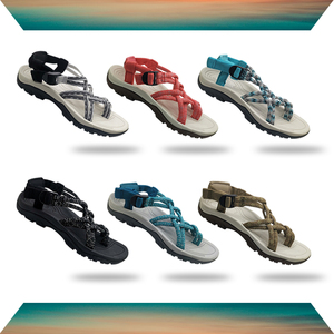 2024 haute qualité été nouvelle bande décontracté sans lacet eau Trekking sport femmes <span class=keywords><strong>sandales</strong></span> - Product Image 4