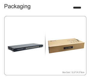 Nhà Máy bán hàng nóng <span class=keywords><strong>10</strong></span>/<span class=keywords><strong>100</strong></span>/<span class=keywords><strong>1000Mbps</strong></span> 400W <span class=keywords><strong>Gigabit</strong></span> tiêu chuẩn 24 cổng không được quản lý PoE chuyển đổi - Product Image 6