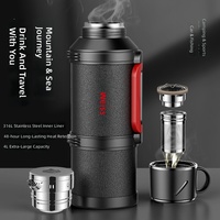 Thermos Wei Shui en acier inoxydable 316, antibactérien, pour l'extérieur, la voiture, les voyages, la maison, bouilloire isolée, 12-24 heures