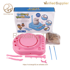 Atelier de poterie électrique en plastique d'approvisionnement d'usine jouet enfants bricolage expériences éducatives de <span class=keywords><strong>chimie</strong></span> STEM ensembles de jeu amusants - Product Image 2