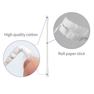 Venta al por mayor OEM bebé hisopo de algodón doble cabeza oreja cuchara forma espiral hisopo de algodón hisopo de papel material de algodón de alta calidad - Product Image 6