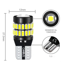 Ampoules LED FSYLX 168 T10 6000K Blanc Ambre Bleu W5W sans erreur pour voiture, plafonnier, porte, éclairage de courtoisie, plaque d'immatriculation, tableau de bord, instruments